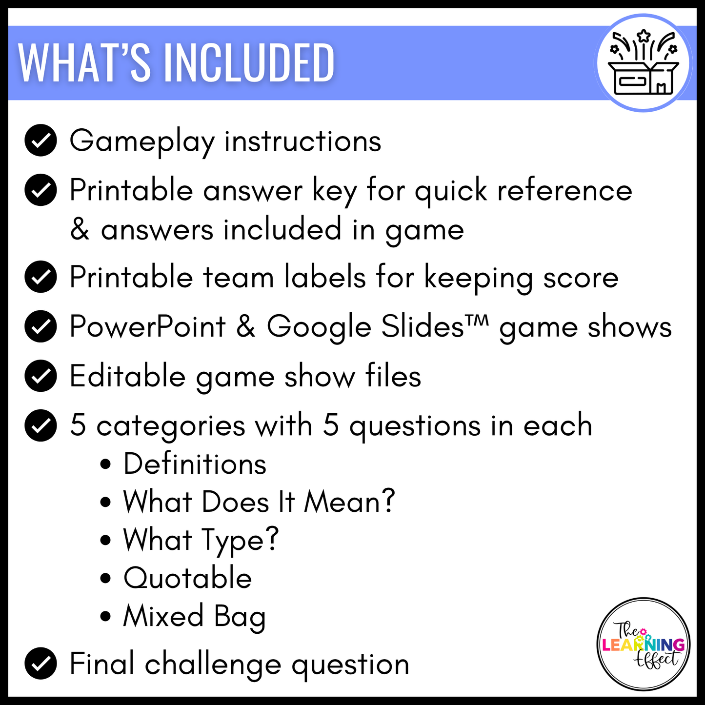 Figurative Language Game Show | ELA Review Test Prep Activity | Editable