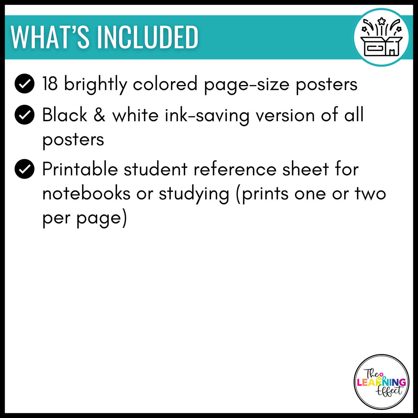 2D Shapes Attributes Posters | Geometry Vocabulary Anchor Charts