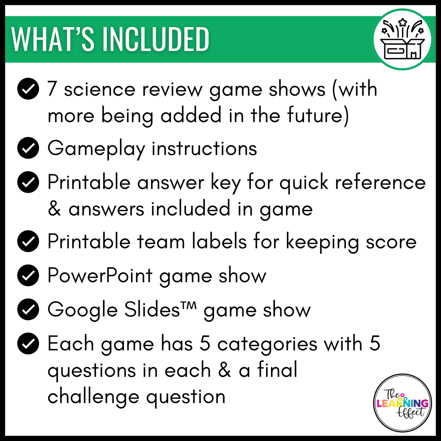 Science Game Show Test Prep BUNDLE | Upper Elementary Review Activities
