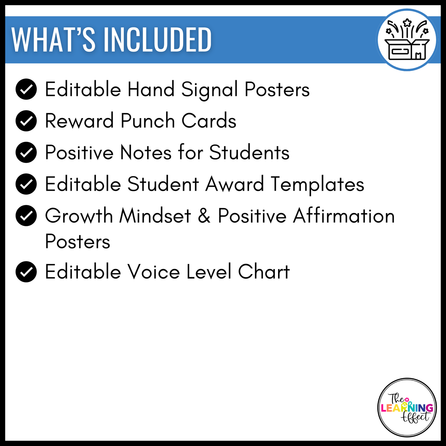 Classroom and Behavior Management BUNDLE | Posters, Punch Cards, Notes, Awards