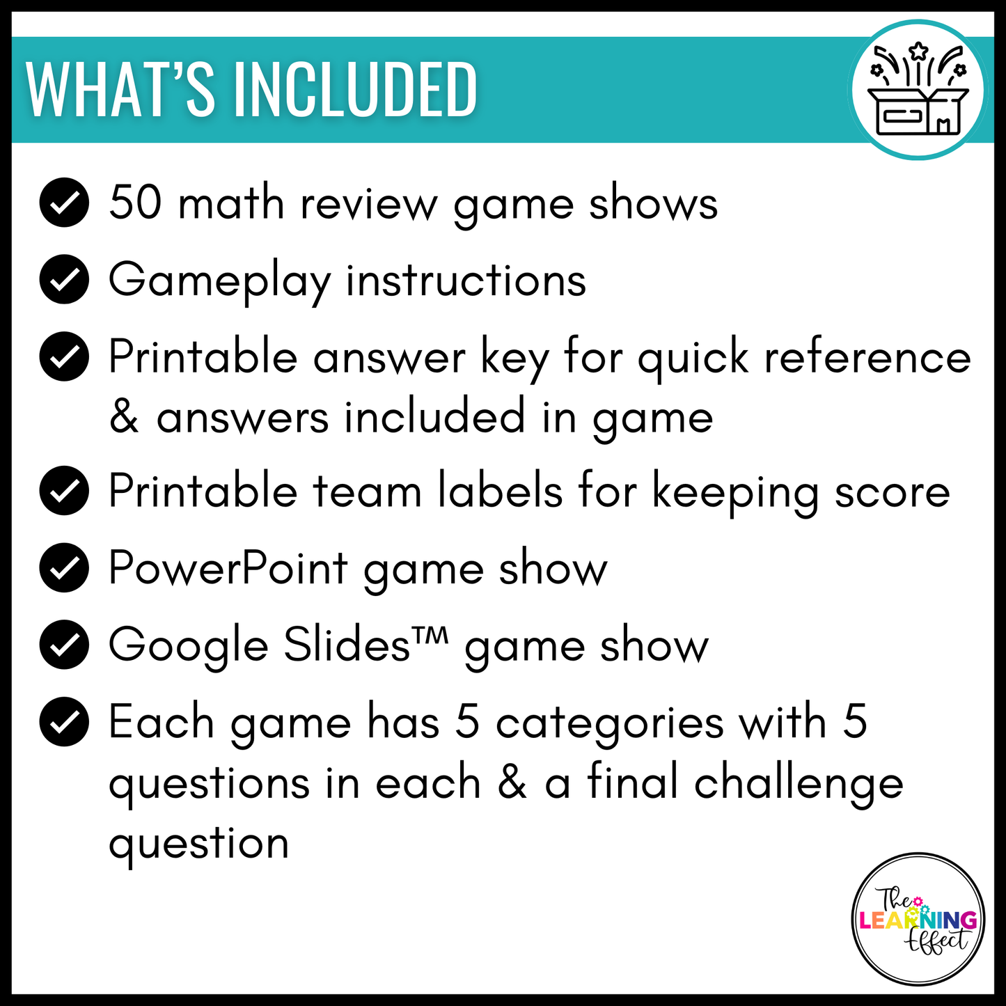 Math Game Show Test Prep BUNDLE | Upper Elementary All Standards Review Activities