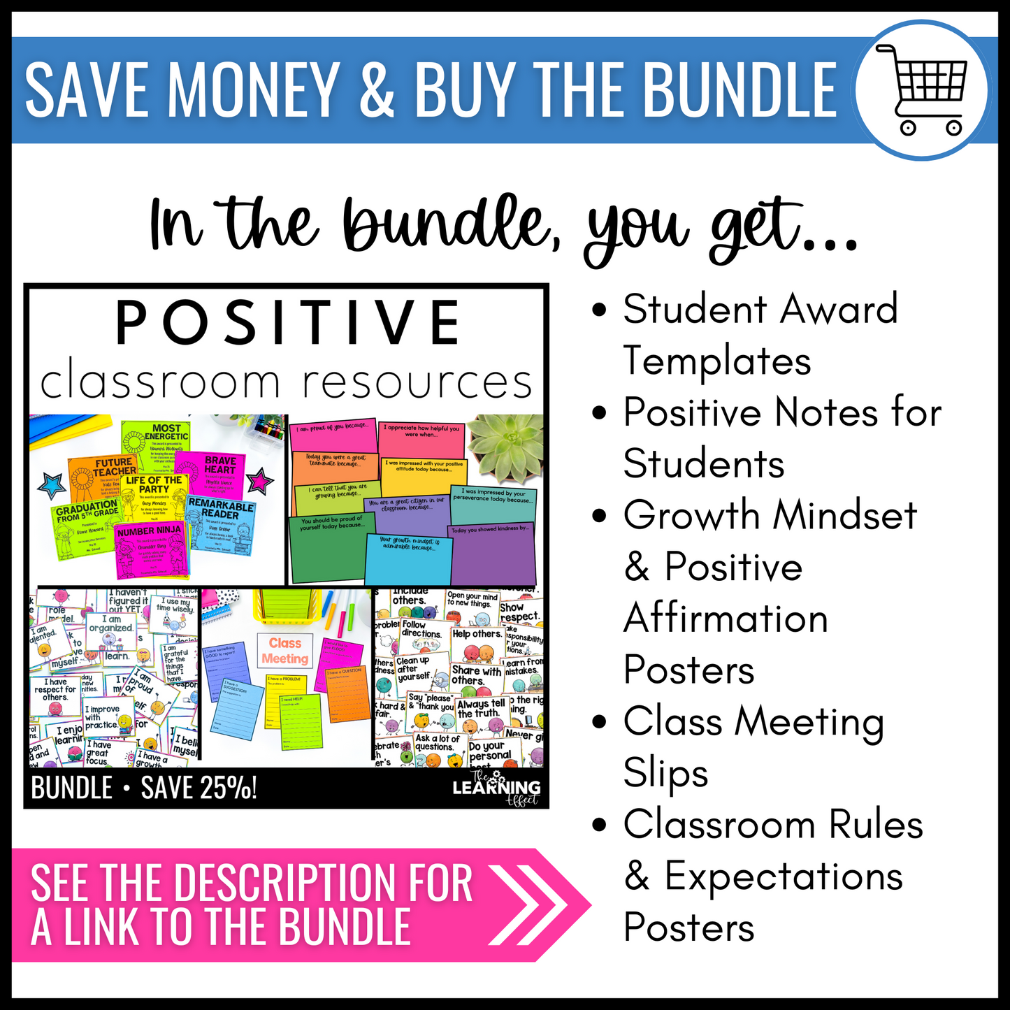 Classroom Rules and Expectations Posters | First Day of School and Back to School