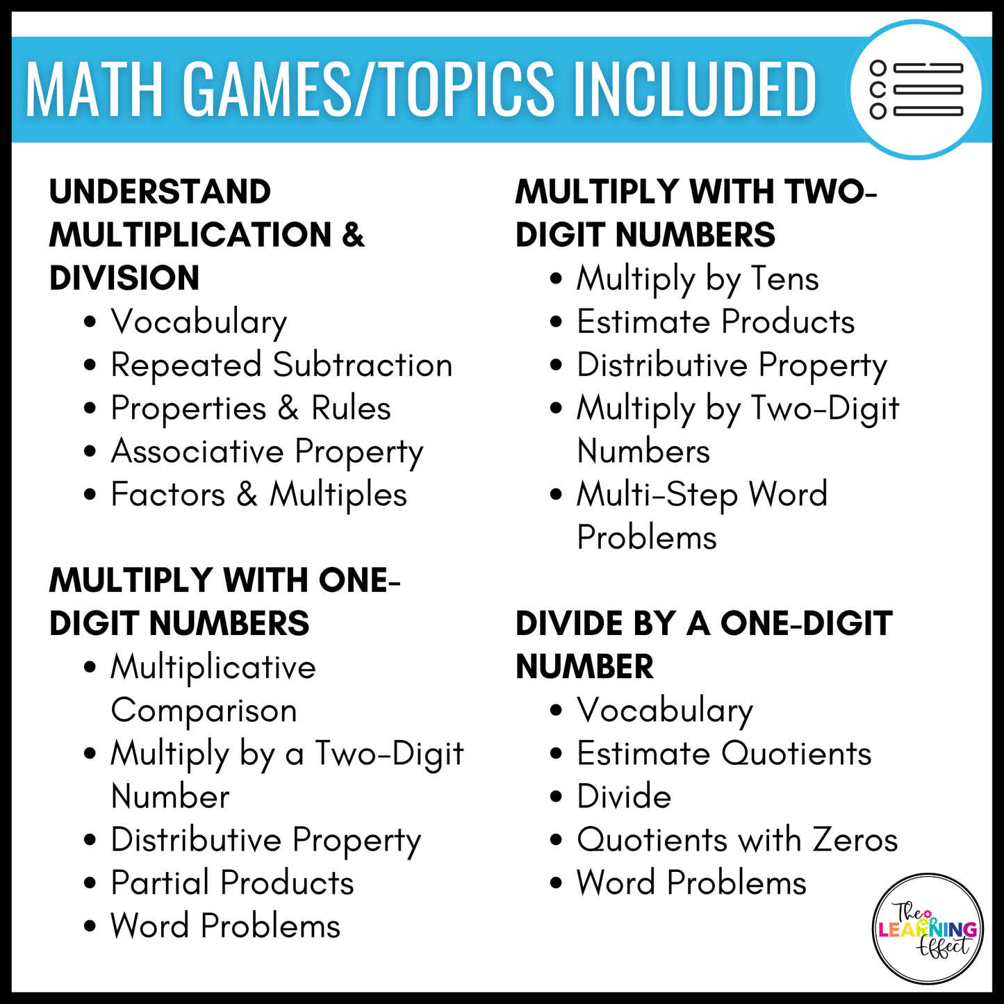 4th Grade Math Multiplication and Division Game Shows BUNDLE | Test Prep Review Activity