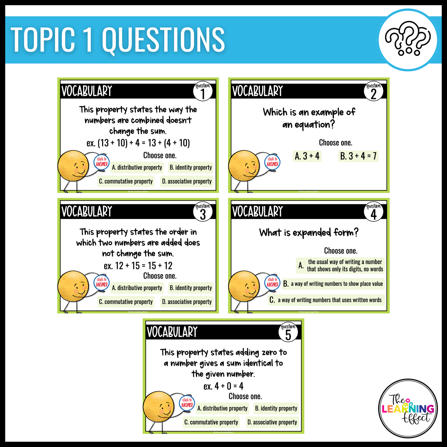 Adding and Subtracting Whole Numbers Google Slides | 4th Grade Digital Task Cards Activity