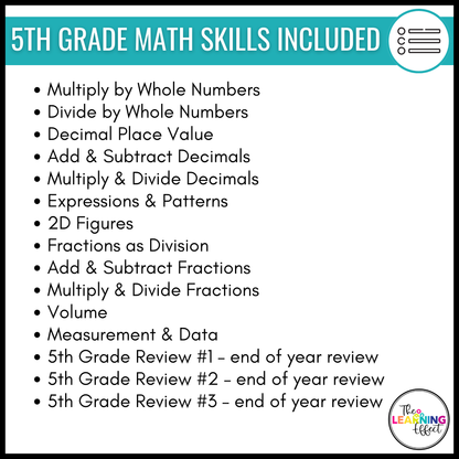 Math Game Show Test Prep BUNDLE | Upper Elementary All Standards Review Activities