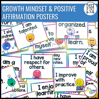 Positive Classroom BUNDLE | Affirmations, Posters, Student Awards, Notes, Rules