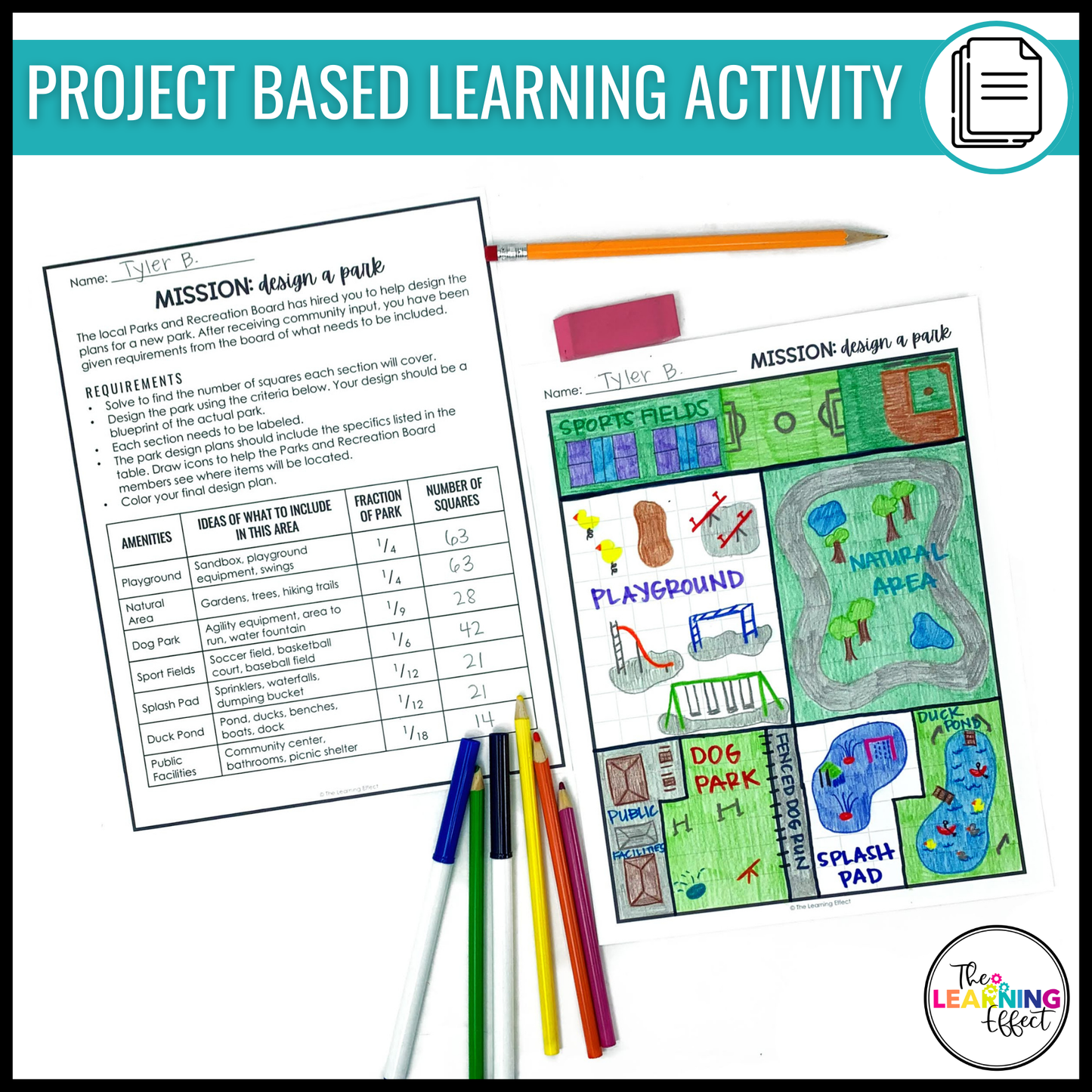 Fractions BUNDLE | Math Posters, Anchor Charts, Games, Word Wall, Activities