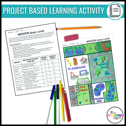 Fractions BUNDLE | Math Posters, Anchor Charts, Games, Word Wall, Activities
