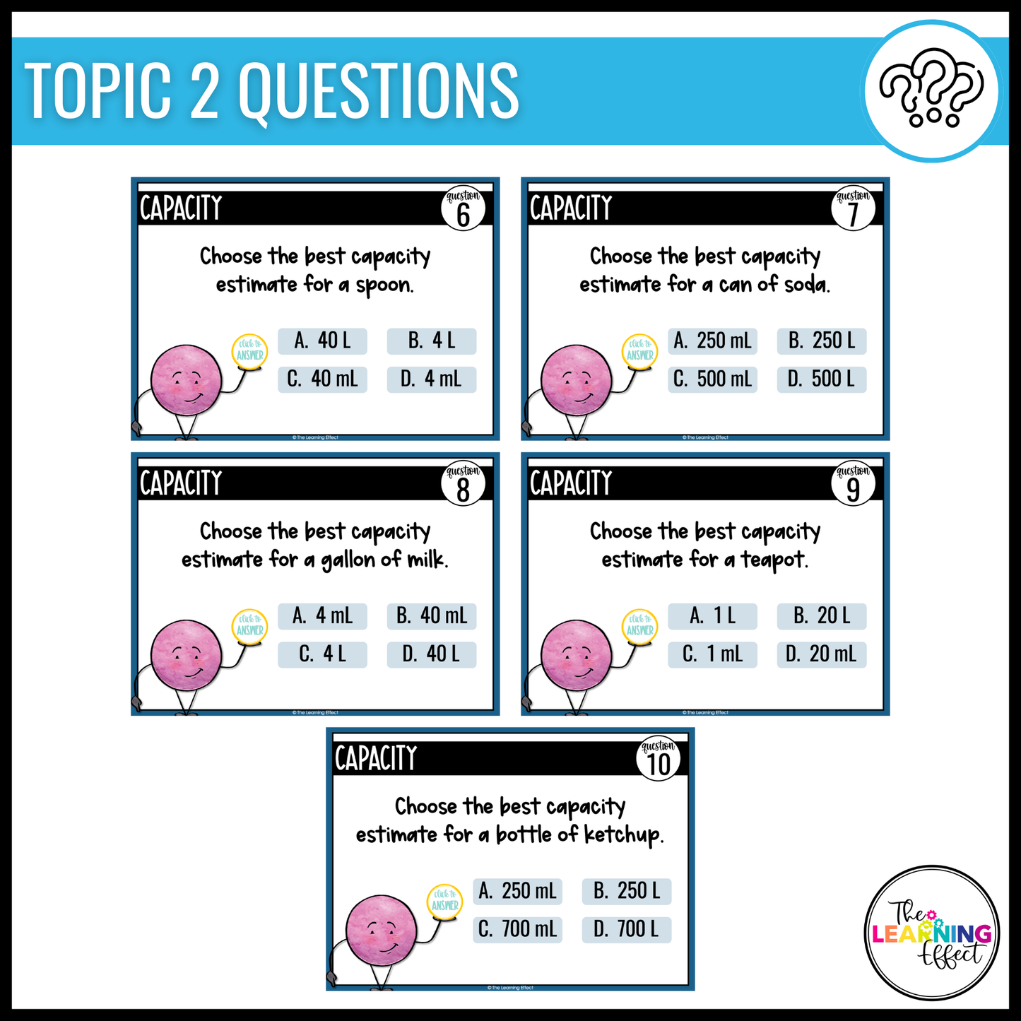Metric System Measurement Google Slides | 4th Grade Digital Task Cards Activity
