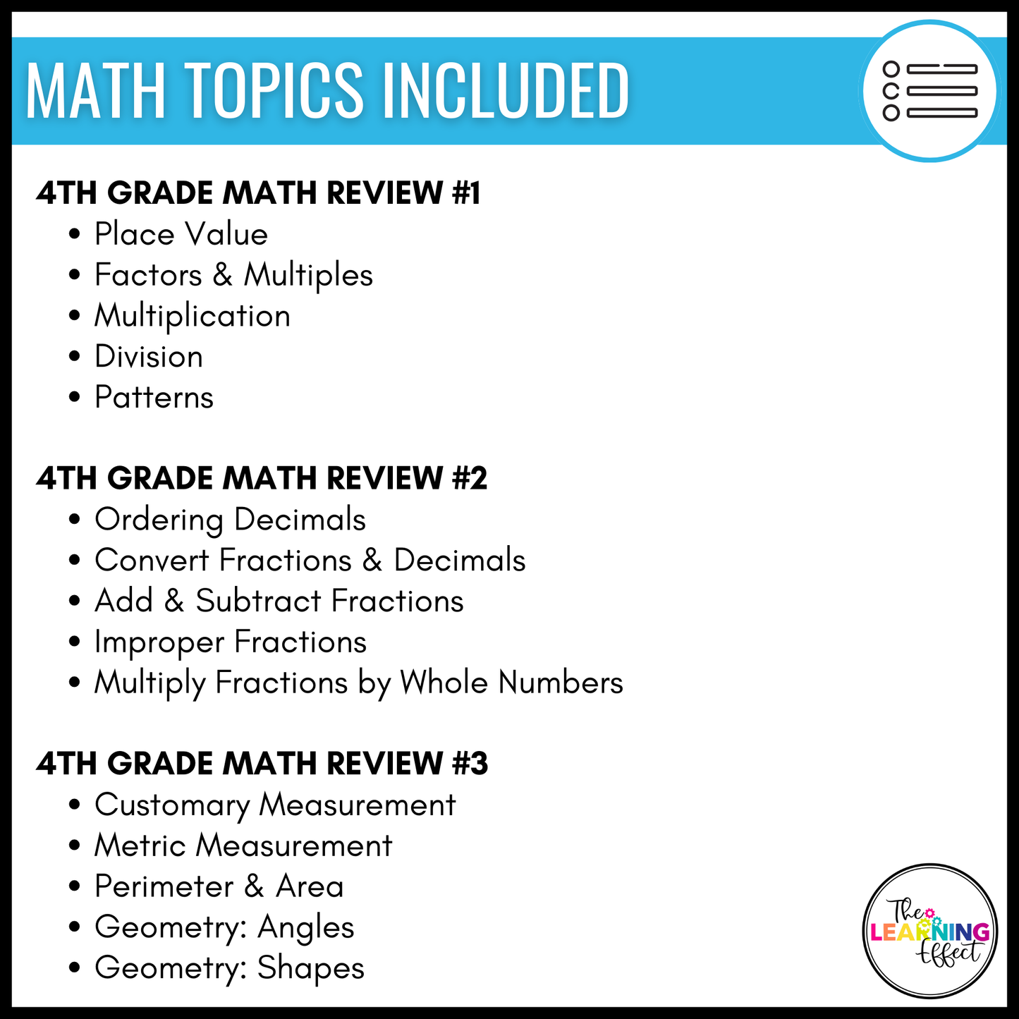 4th Grade Math Spiral Review #1-3 Google Slides BUNDLE | Digital Task Cards Activities