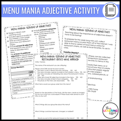 Grammar and Figurative Language Resources BUNDLE | Posters, Game, Activities