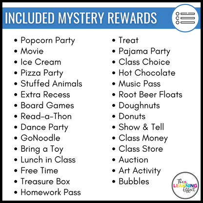 Whole Class Reward System | Mystery Word Classroom Behavior Management Incentive