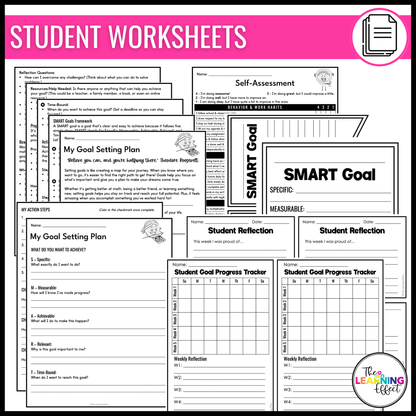 Student Goal Setting | Back to School | First Week of School Activity
