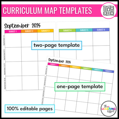 Editable Teacher Lesson Planner Binder 2026 Printable and Digital BUNDLE