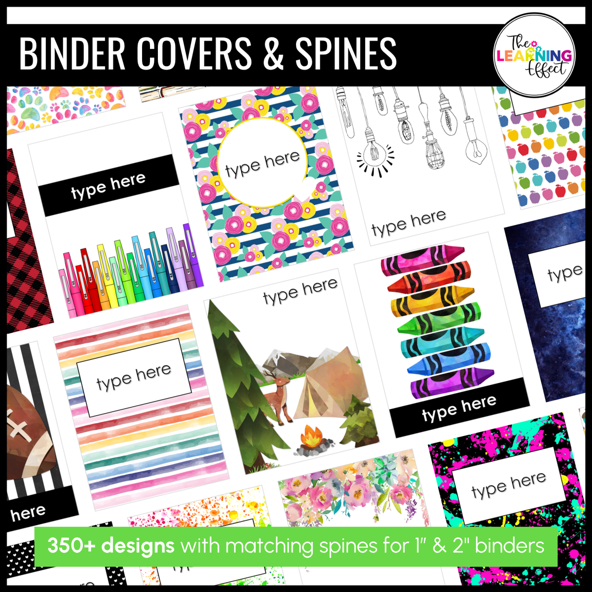 Editable 2026-2027 Teacher Planner | Printable Digital Lesson Plan Binder Templates