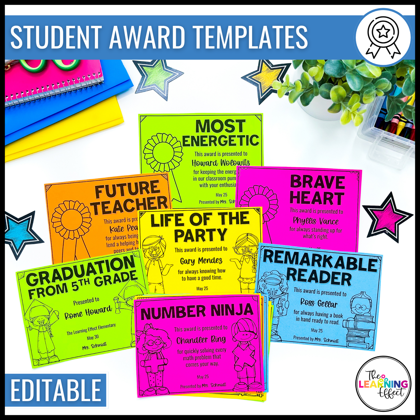Classroom Incentives BUNDLE | Whole Class and Student Behavior Management