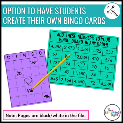 Multiplication Bingo Game | Math Review Activity