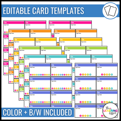Behavior Punch Cards | Editable Student Reward for Classroom Management