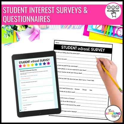 Back to School BUNDLE | Editable Forms, Printables, Checklists, and Templates