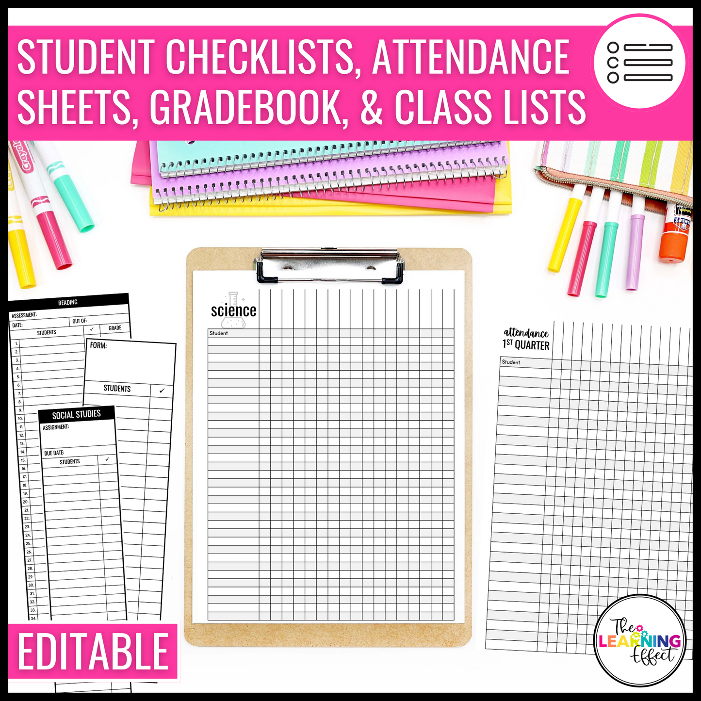 Back to School Forms BUNDLE | Classroom Checklists and Printables | Parent Packet
