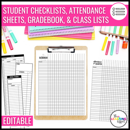 Back to School Forms BUNDLE | Classroom Checklists and Printables | Parent Packet