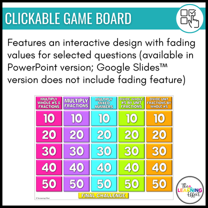 Math Game Show Test Prep BUNDLE | Upper Elementary All Standards Review Activities