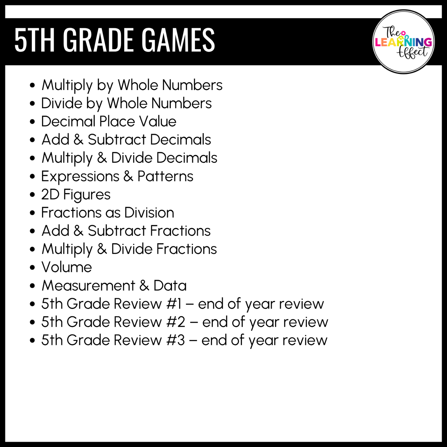 Math Game Show Test Prep BUNDLE | Upper Elementary All Standards Review Activities