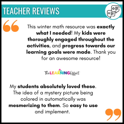 Christmas Math Activities Digital Pixel Art | Multiplication, Division, Decimals