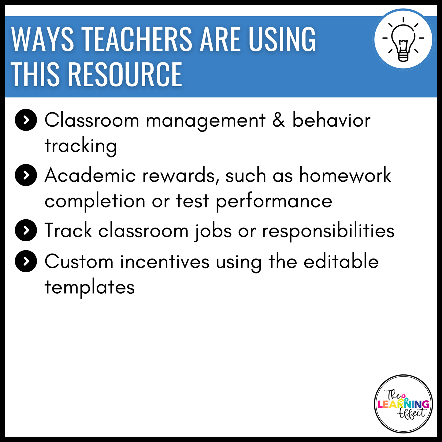 Behavior Punch Cards | Editable Student Reward for Classroom Management