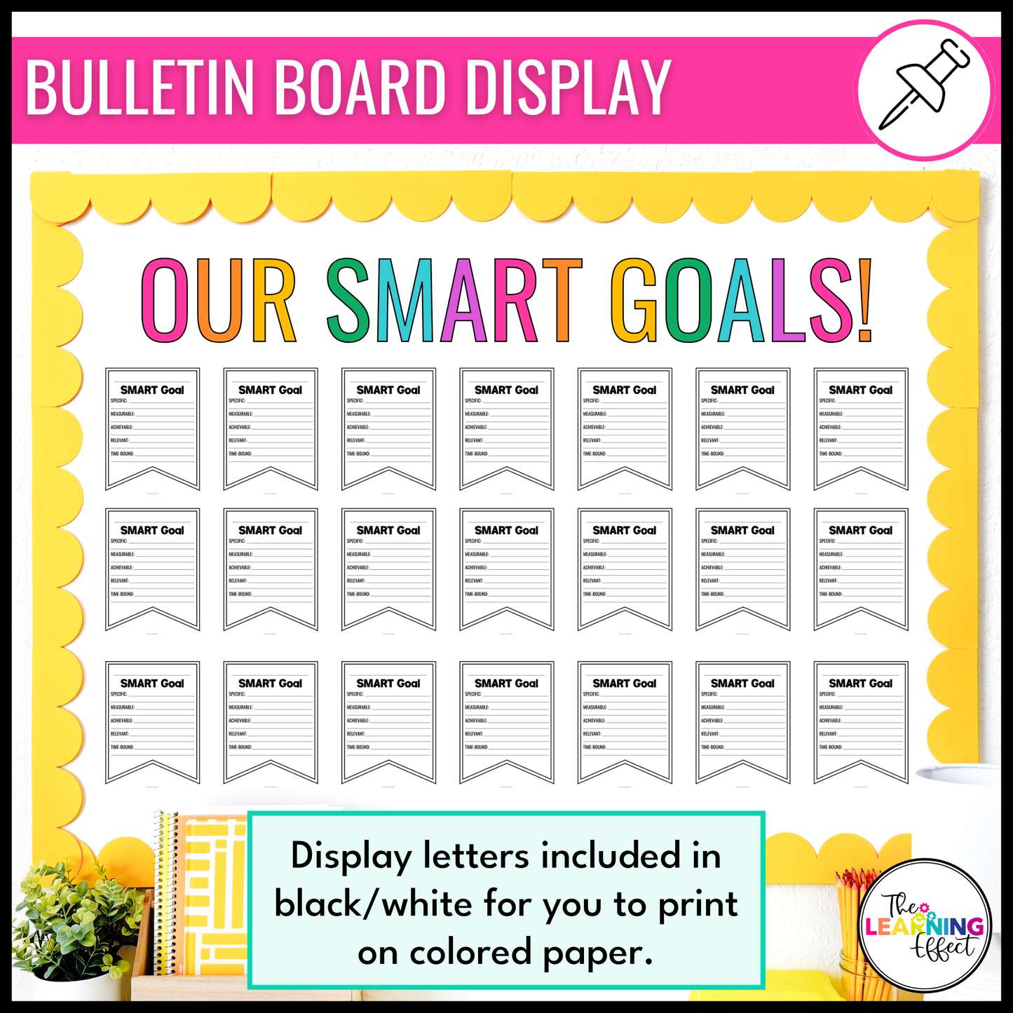 Student Goal Setting | Back to School | First Week of School Activity