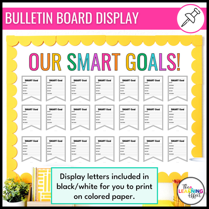 Student Goal Setting | Back to School | First Week of School Activity