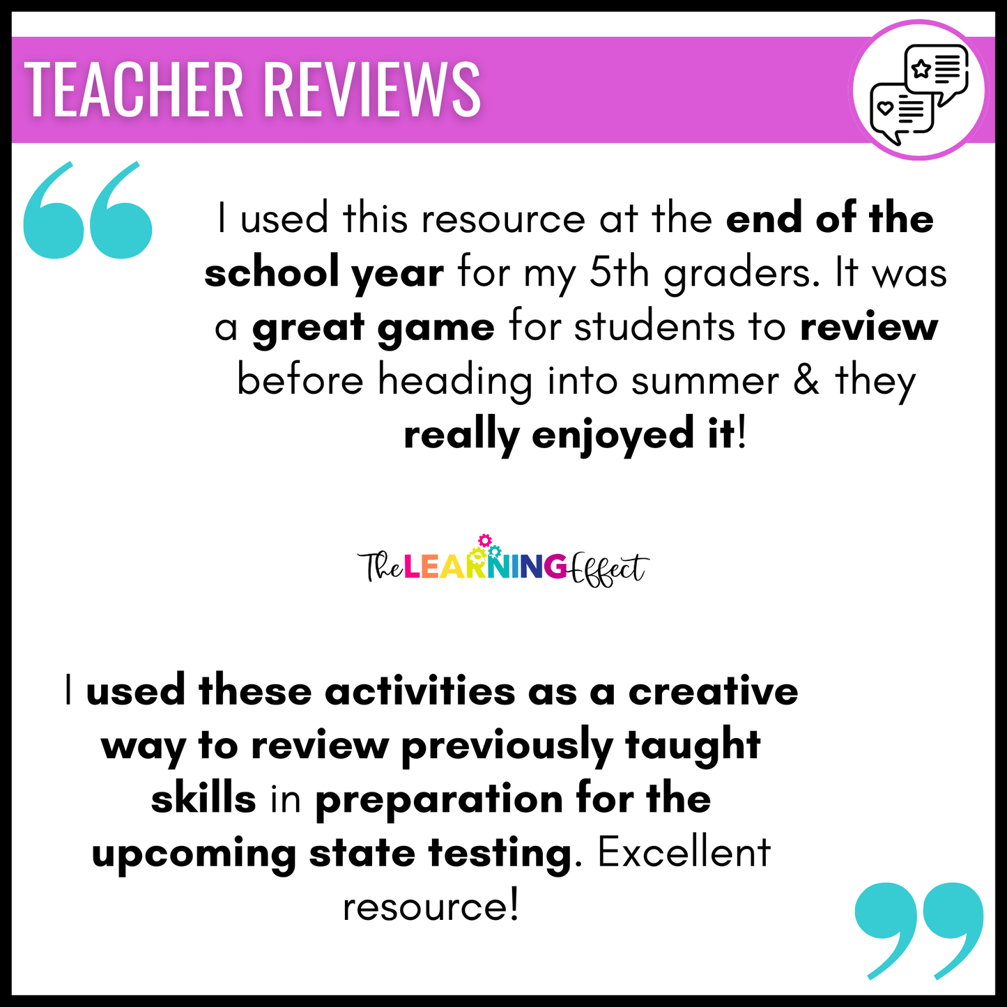 5th Grade Math Spiral Review Bingo Game | End of Year Test Prep Activity