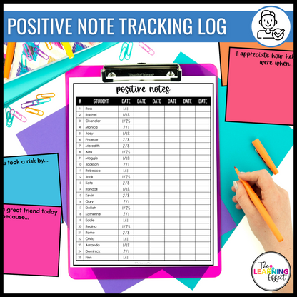Positive Notes Home for Students | Parent Communication | Growth Mindset