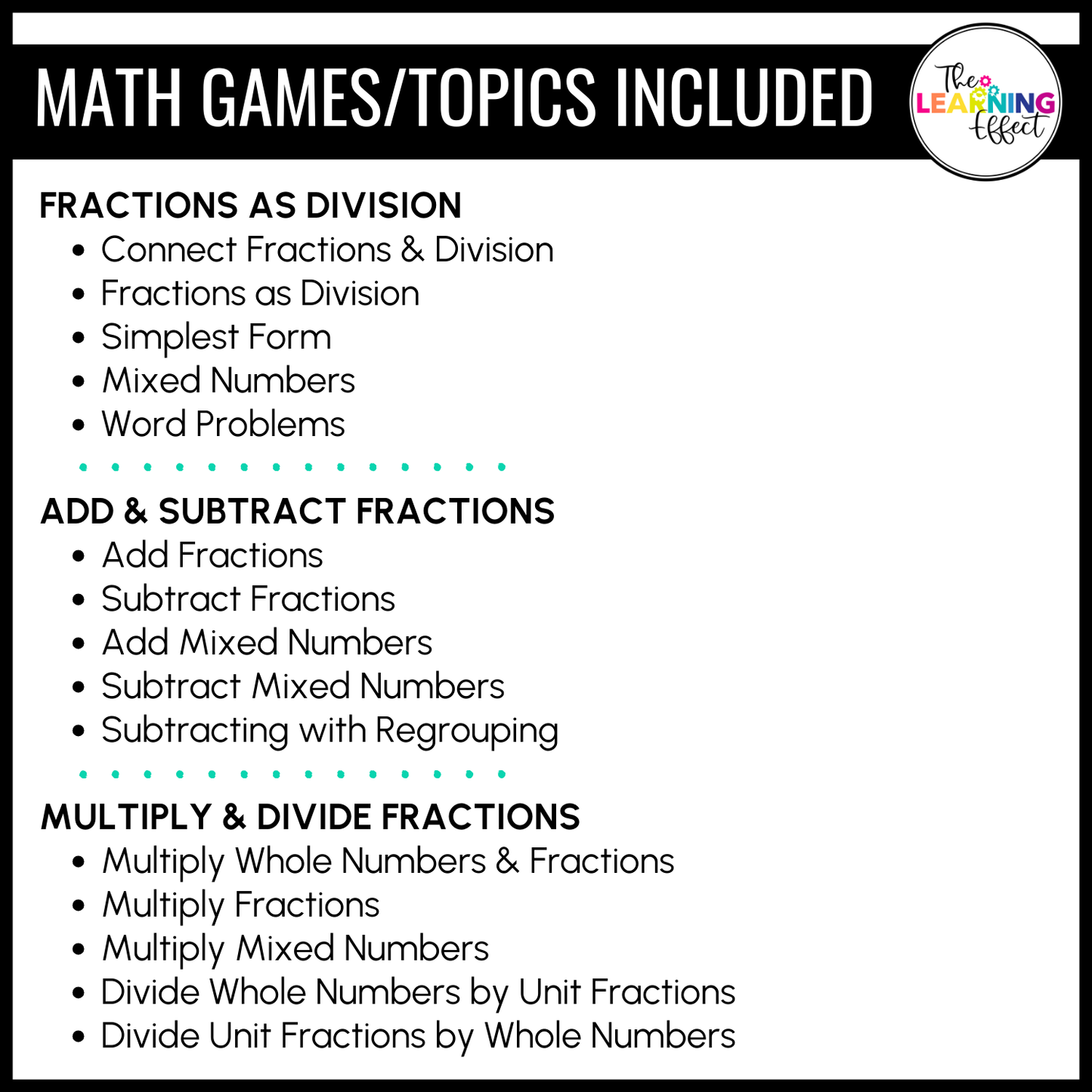 5th Grade Math Fractions Game Shows BUNDLE | Test Prep Review Activities