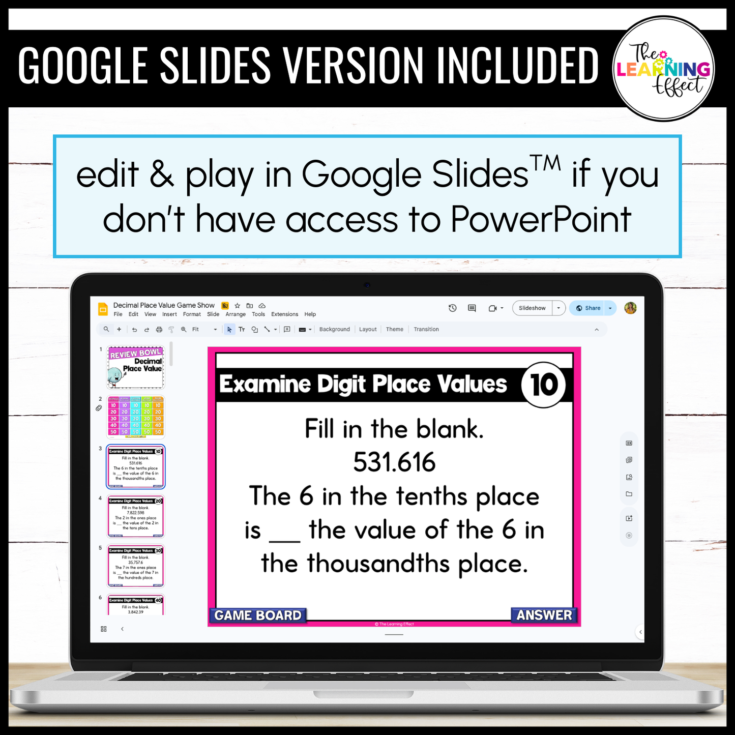 5th Grade Math Decimals Game Shows BUNDLE | Test Prep Review Activities