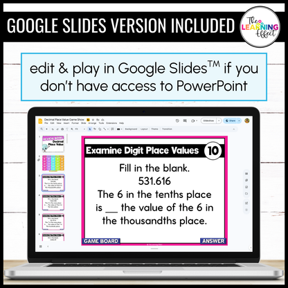 5th Grade Math Decimals Game Shows BUNDLE | Test Prep Review Activities