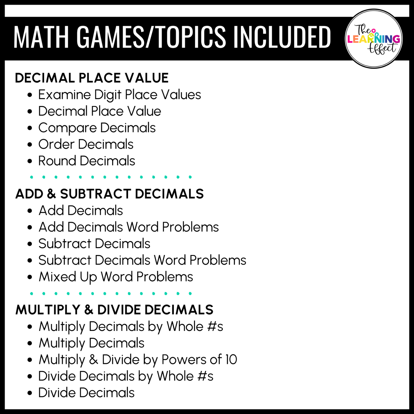 5th Grade Math Decimals Game Shows BUNDLE | Test Prep Review Activities