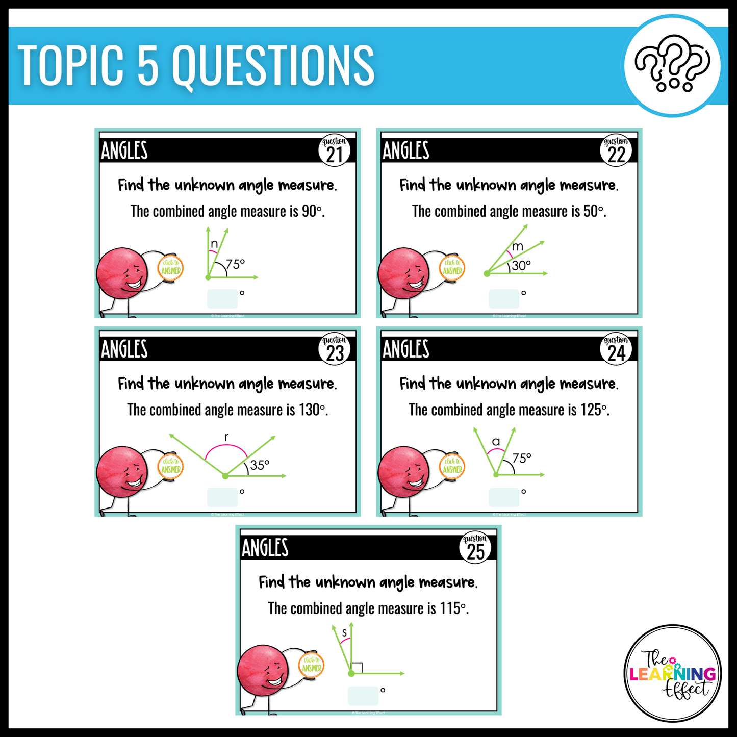 Geometry Google Slides | 4th Grade Math Digital Task Cards Activity