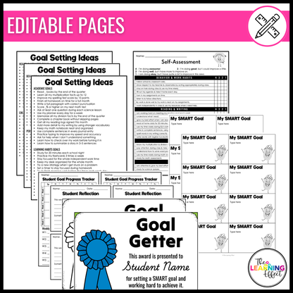 Student Goal Setting | Back to School | First Week of School Activity
