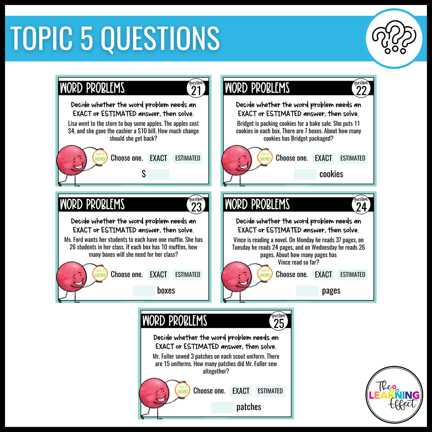 Multiply with One-Digit Numbers Google Slides | 4th Grade Math Digital Task Cards Multiplication Activity