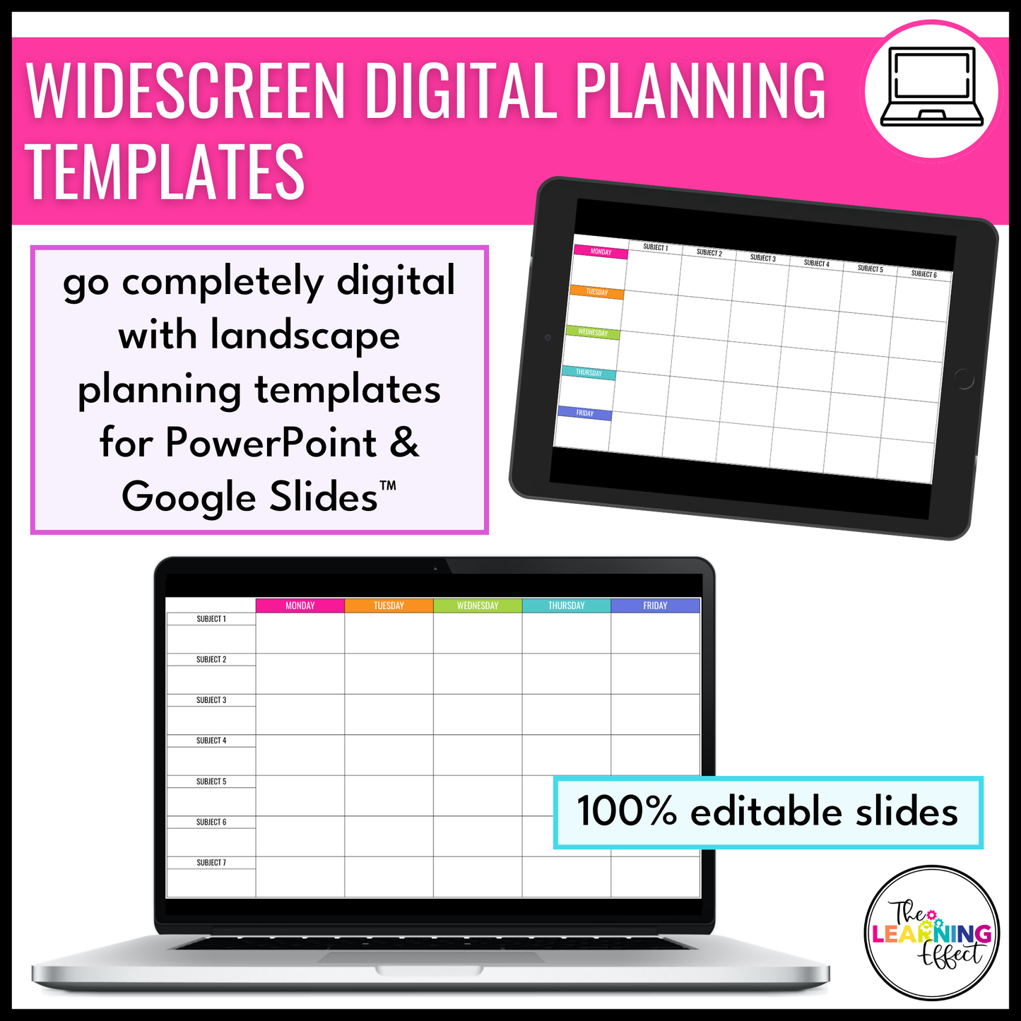 Editable Weekly Lesson Plan Templates 2026 | Teacher Planner Pages and Forms