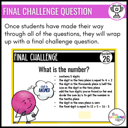 5th Grade Math Decimals Google Slides BUNDLE | Digital Task Card Activities