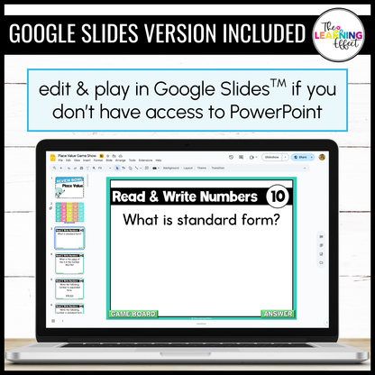 Place Value Game Show | 4th Grade Math Review Test Prep Activity | Editable