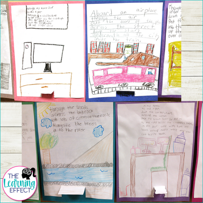 Preposition Poetry Activity | ELA Grammar Project | Upper Elementary Writing